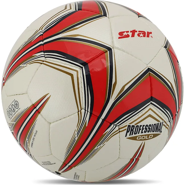 Футбольный мяч SELECT
AR PROFESSIONAL GOLD SB345G №5 Comp
ite кожа (Белый-красный)