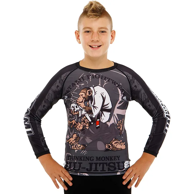 Рашгард лонгслів дитячий SP-SPORT

 MONKEY JIU-JITSU 9534B BO-3624 (Чорний)
