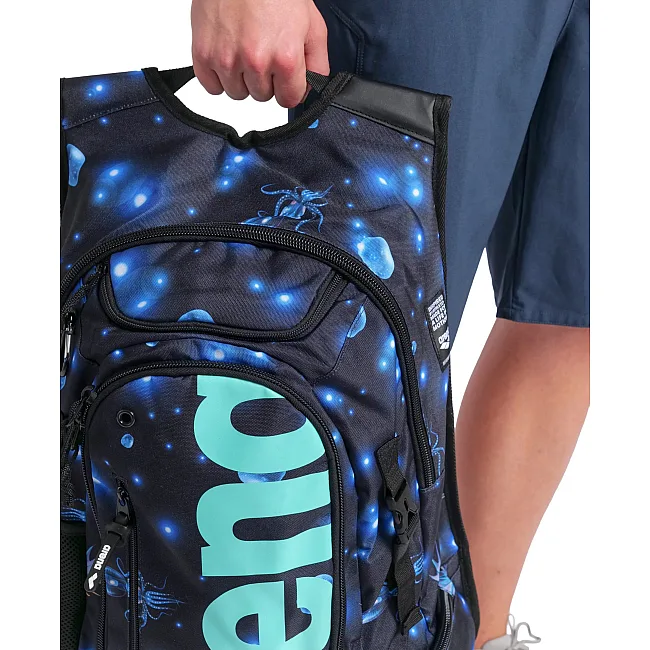 Рюкзак Arena FASTPACK 3.0 ALLOVER 40L темно-синий 54x36x27 см