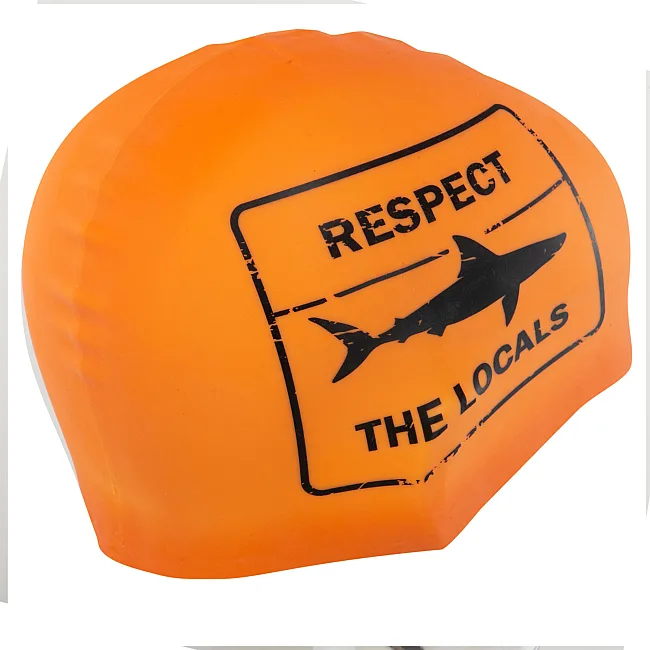 Шапочка для бассейна
 силиконовая для взрослых MADWAVE
 RESPECT reversible M055024 (Оранжевый-серый)