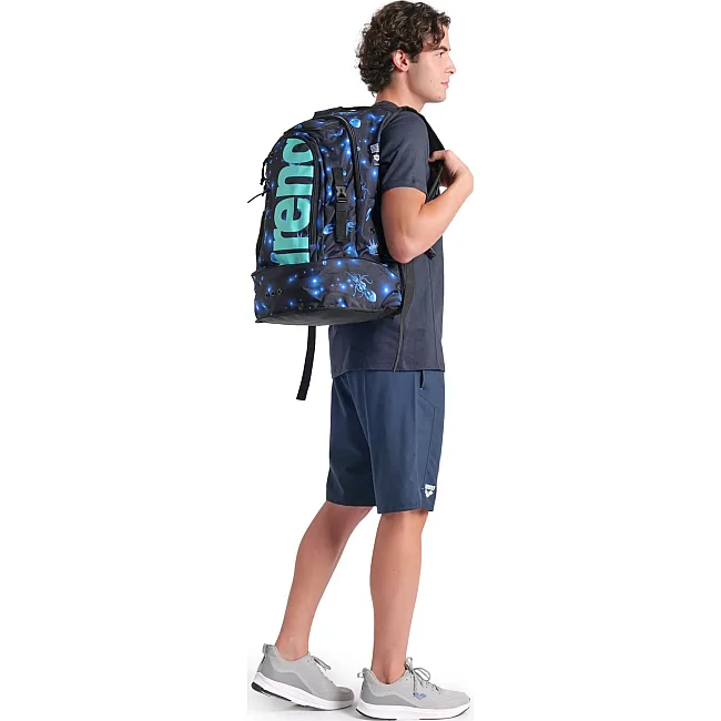 Рюкзак Arena FASTPACK 3.0 ALLOVER 40L темно-синий 54x36x27 см