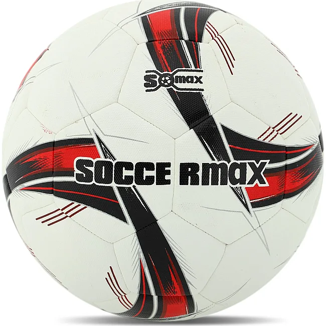 Футбольний м'яч
 HYBRID SOCCERMAX FB-4366 №5 PU (Білий-червоний)