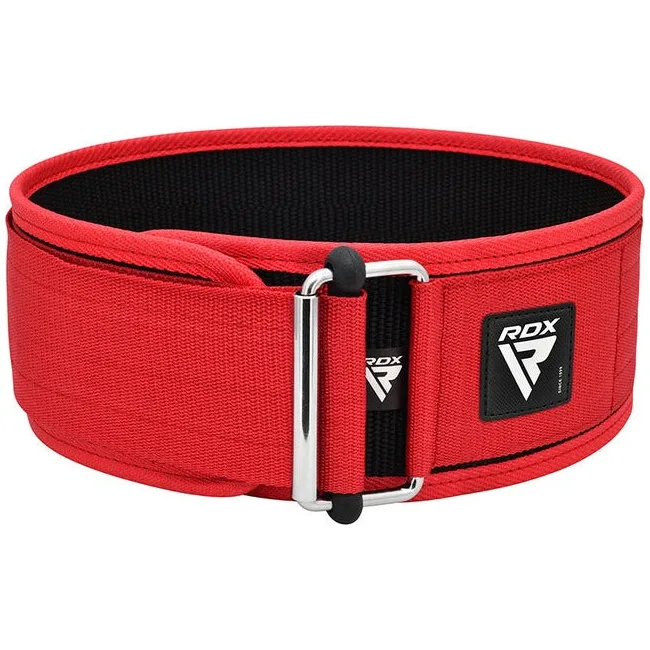 Пояс для тяжелой атлетики RDX RX1 Weightifting Belt RED