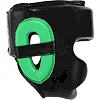 Детский закрытый шлем для бокса PU CORE BO-8545 (Черный-малиновый)