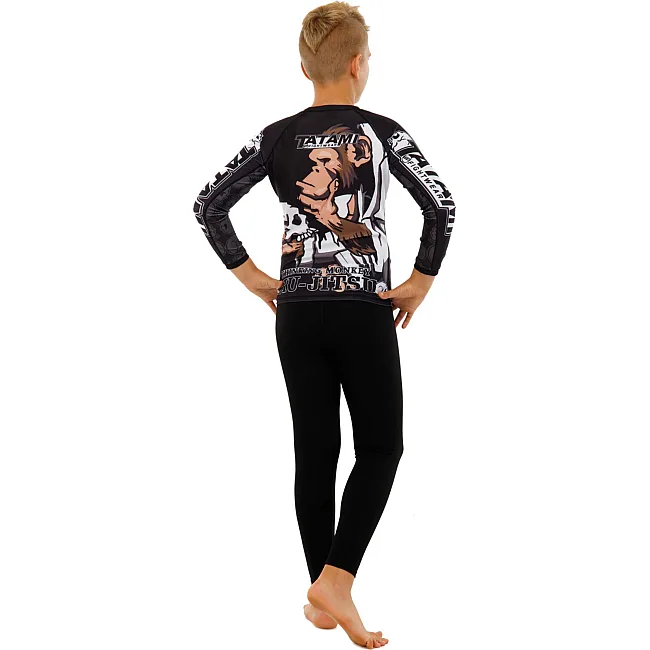 Рашгард лонгслів дитячий SP-SPORT

 MONKEY JIU-JITSU 9534B BO-3624 (Чорний)