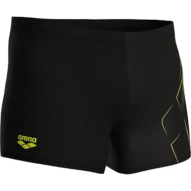 Плавки мужские Arena DIVE SWIM SHORT черный, желтый