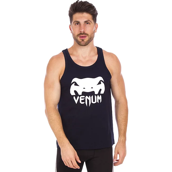 Майка спортивная мужская VENUM CO-5904 (Темно-синий)