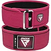 Пояс для тяжелой атлетики RDX RX1 Weight Lifting Belt PINK