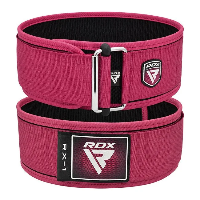 Пояс для тяжелой атлетики RDX RX1 Weight Lifting Belt PINK