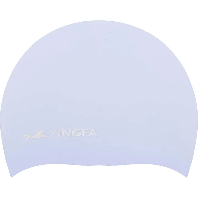 Шапочка для бассейна силиконовая для взрослых YINGFA C0081 (Синий)