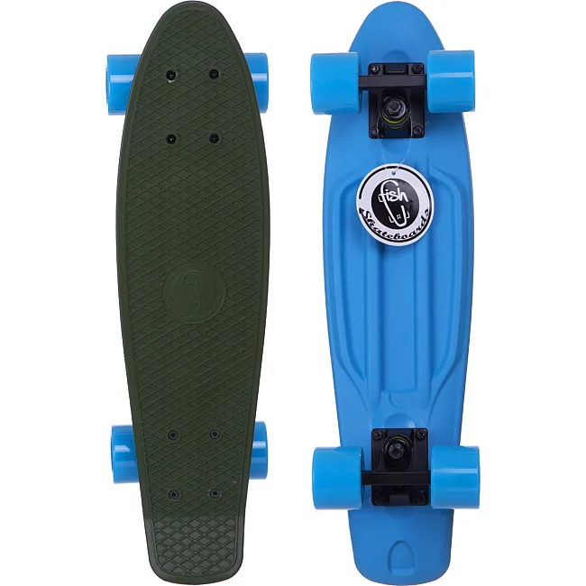 Пенні борд Penny Board круїзер пластиковий RUBBER 22