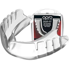 Боксерская капа OPRO Snap-Fit детская (возраст до 10) Clear