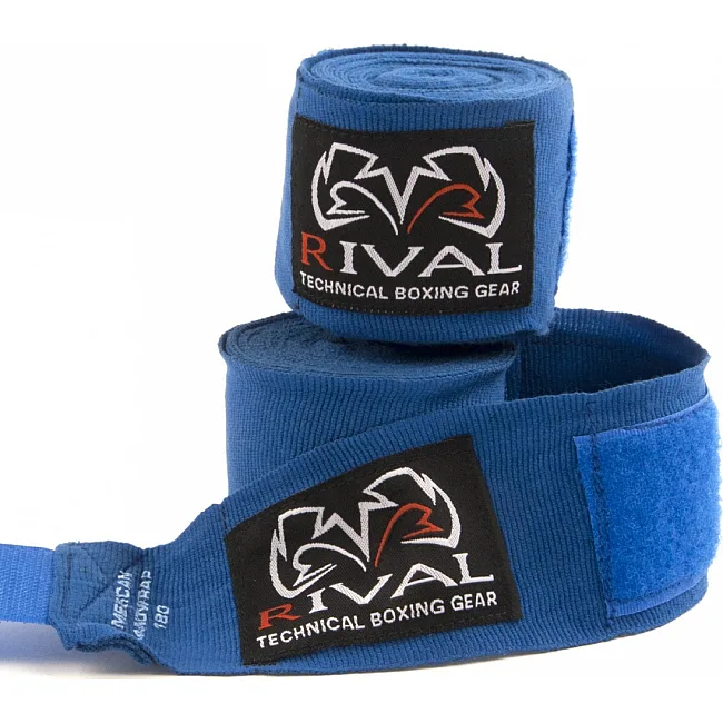 Боксерские бинты Rival Mexican Blue