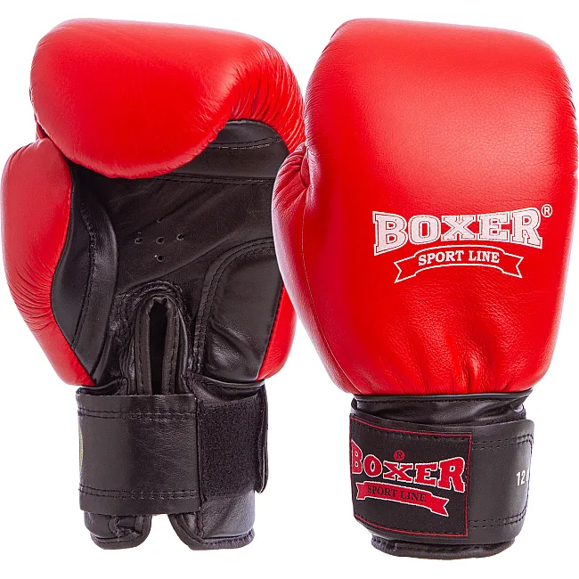 Боксерські рукавиці Boxer Profi з печаткою ФБУ