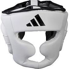 Боксерский шлем ADIDAS Speed Super Pro (бело/черный, ADISBHG041)