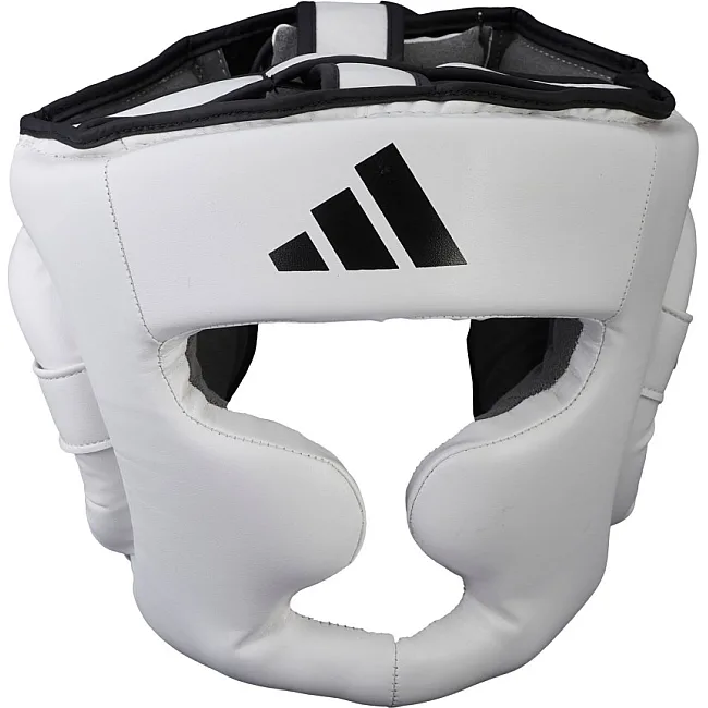 Боксерский шлем ADIDAS Speed Super Pro (бело/черный, ADISBHG041)