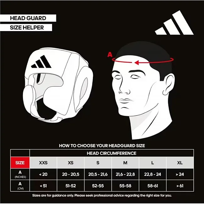 Боксерский шлем ADIDAS Speed Super Pro (бело/черный, ADISBHG041)