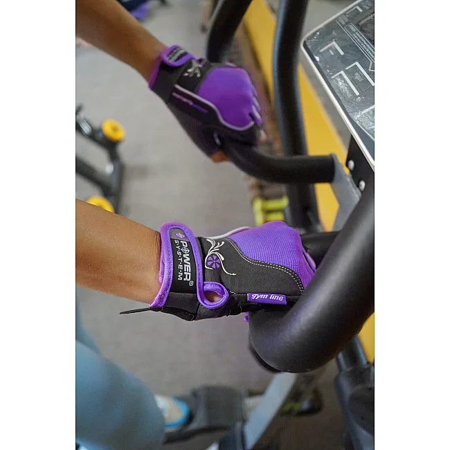 Фитнес перчатки POWER SYSTEM PS-2570 Woman’s Power женские Purple