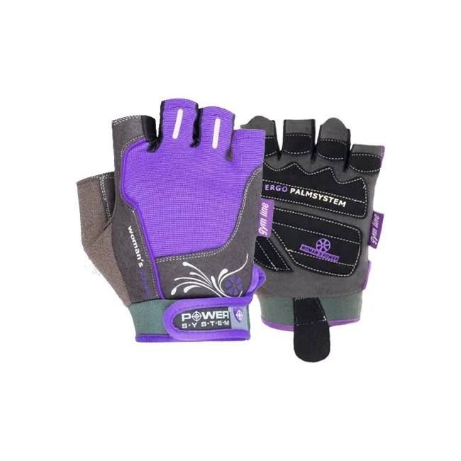 Фитнес перчатки POWER SYSTEM PS-2570 Woman’s Power женские Purple