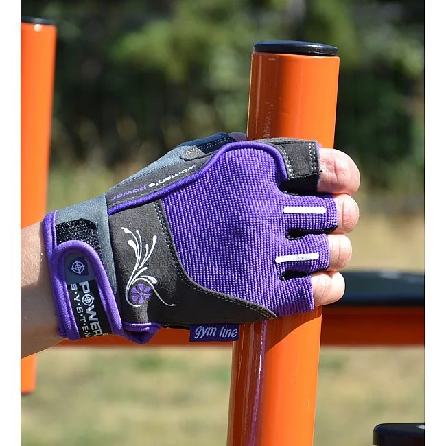 Фитнес перчатки POWER SYSTEM PS-2570 Woman’s Power женские Purple