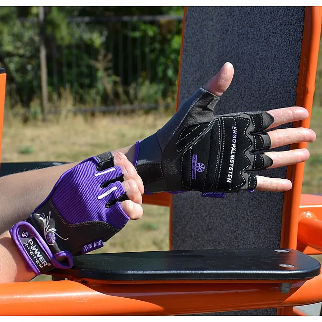 Фитнес перчатки POWER SYSTEM PS-2570 Woman’s Power женские Purple