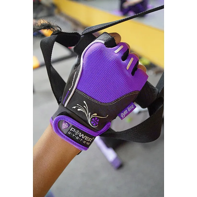 Фитнес перчатки POWER SYSTEM PS-2570 Woman’s Power женские Purple