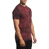 Футболка AFFLICTION Phychosis A24332 Burnt Red Lava Wash