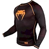 Компрессионная футболка VENUM Contender 3.0s Long Sleeve Black/Orange