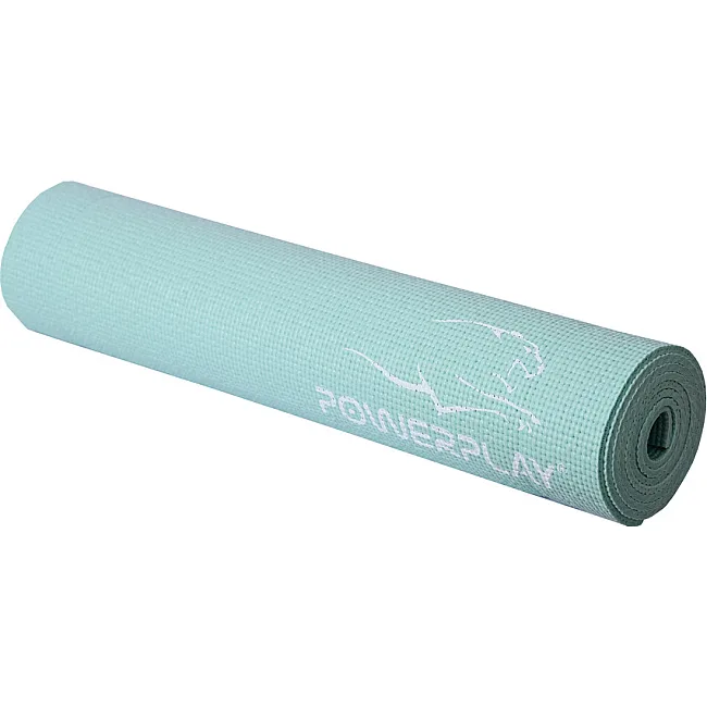 Коврик для йоги POWERPLAY 4010 PVC М'ятный (173x61x0.6)