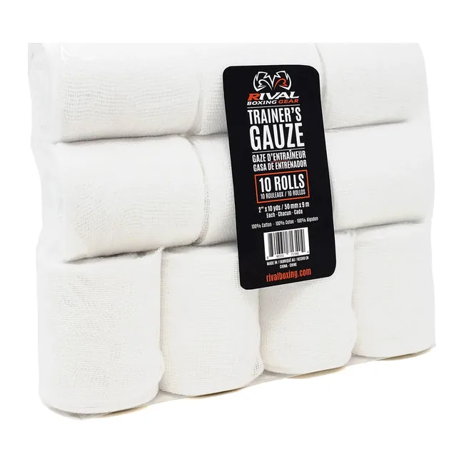 Марлевые бинты для бокса RIVAL Gauze Pack of 10 Rolls