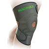 Наколенник-бандаж MADMAX MFA-295 Zahoprene Universal Dark Grey/Green (1шт)