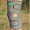 Наколінник-бандаж MADMAX MFA-295 Zahoprene Universal Dark Grey/Green (1шт)