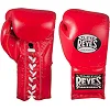 Перчатки для бокса CLETO REYES Leather with Lace Red