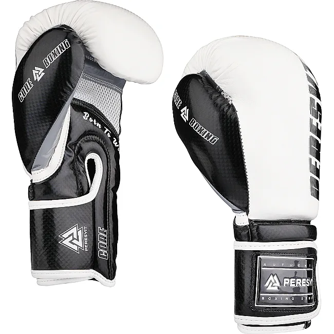 Перчатки для бокса PERESVIT Core White Black & Grey
