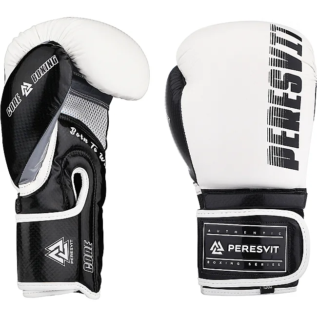Перчатки для бокса PERESVIT Core White Black & Grey