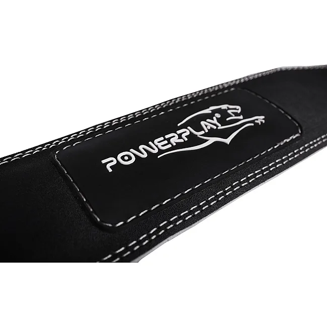 Пояс для становой тяги POWERPLAY 5085 черно-коричневый