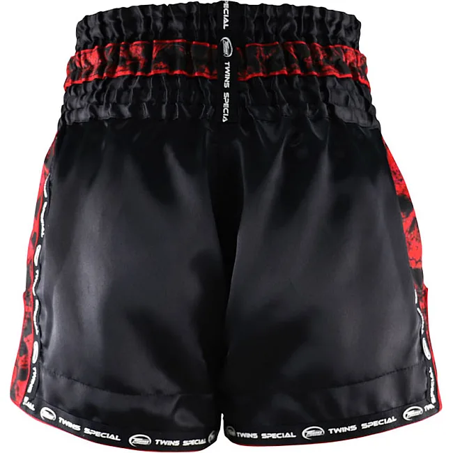 Шорти для тайського боксу Twins TBS-SK1 Skull Black