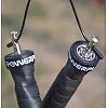Скоростная скакалка на подшипниках POWERPLAY 4208 Fitness Черная (3м)