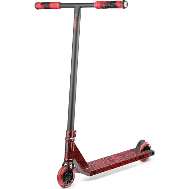Трюковый самокат HIPE H11 Magma (black/red)