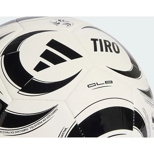 Футбольний м'яч ADIDAS TIRO CLB білий, чорний