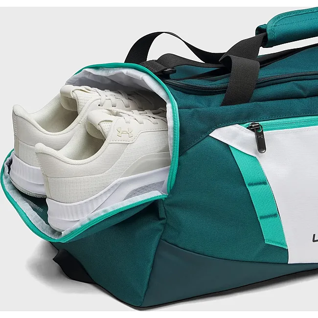 Сумка UNDER ARMOUR Undeniable 5.0 Duffle SM 40L зелений, білий 55 х 25,5 х 27 см