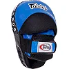 Лапа боксерская изогнутая тренировочная кожа FAIRTEX BO-3362 (Желтый)