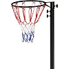 Стойка для нетбола мобильная с регулируемой высотой SP-SPORT NETBALL S02N кольцо ø38см 225-305см