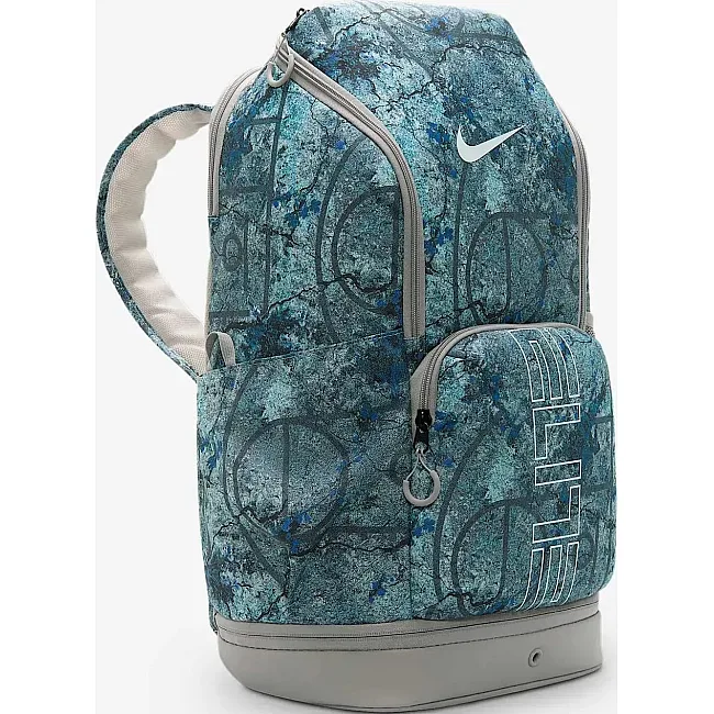 Рюкзак NIKE NK VARSITY ELITE BKPK-AOP SU26 32L зелений, сірий 48 x 31 x 23 см
