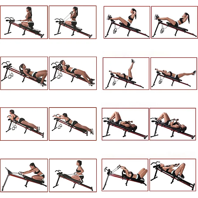 Скамейка для тренировок с тросами inSPORTline Omni-Fit