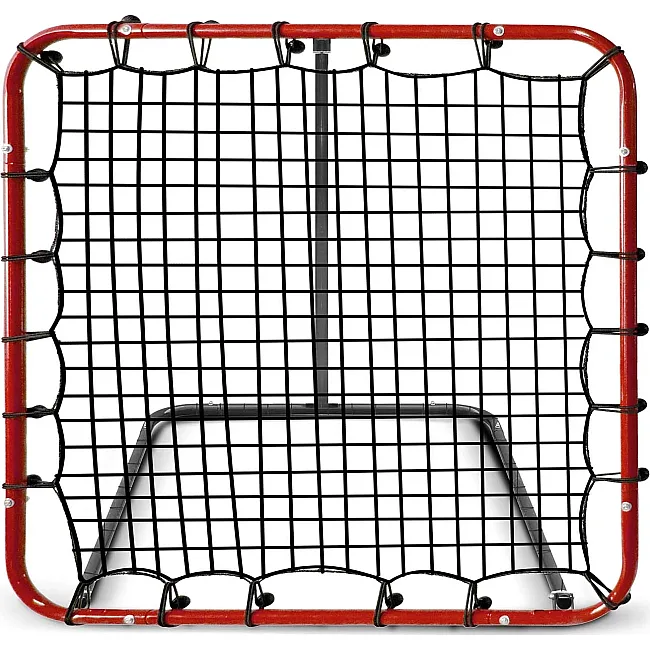 Сітка тренувальна для футболу Neo-Sport NS-491 Rebounder 120 x 120 х 107 см, червона
