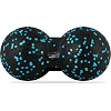 Масажний м'яч подвійний PowerPlay PP-4352 Epp foam peanut ball (d8*16cm.) Чорно/Блакитний