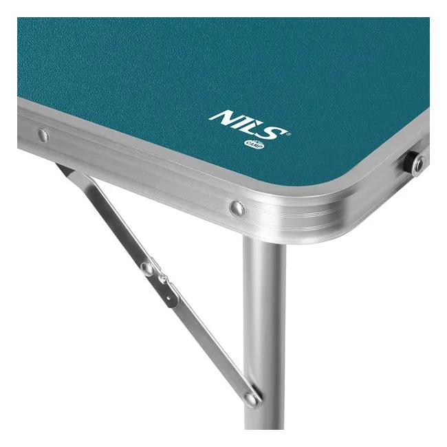 Стол раскладной NILS CAMP NC1633 с 4 стульями, синий