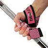 Лямки для тяги LIFTING STRAP LiveUp LP8756 2шт (Розовый-черный)