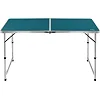 Стол раскладной NILS CAMP NC1633 с 4 стульями, синий
